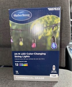 Harbor Breeze LED Color changing lights