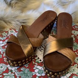 # Glam Studded Slide Clogs 