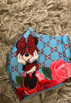 Face mask $7 for kids Minnie