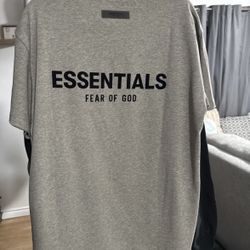 Essentials T Shirt Light Oatmeal