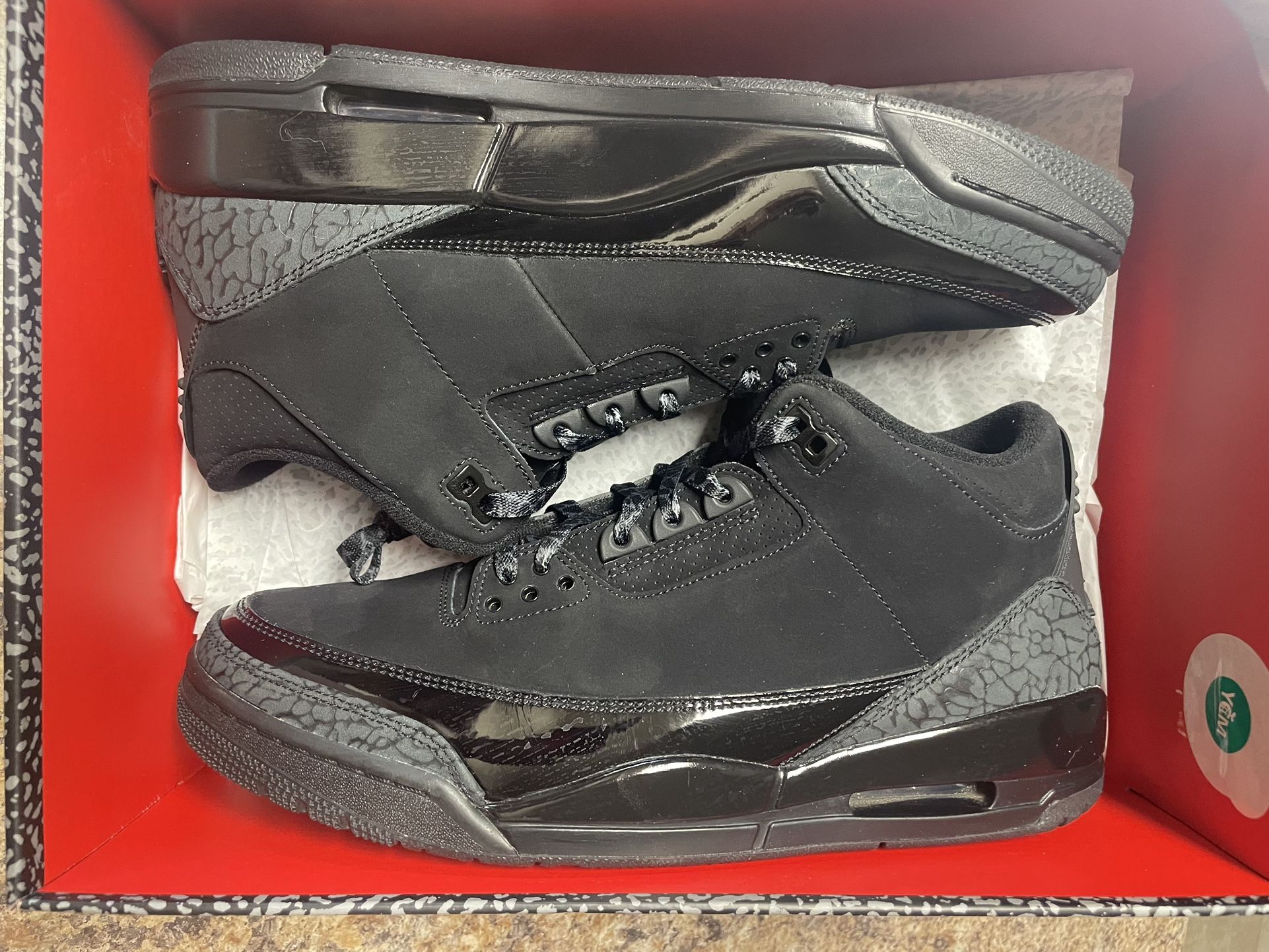 Jordan 3s Size 11 “Black Cat”
