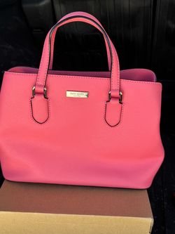 Kate Spade New York Pink Saffiano Tote Bag