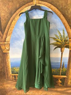 Junior Bridesmaids Dress|Forrest Green|-Size 11  Junior Bridesmaids Dress