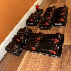 Milwaukee Batteries For Sale / Open To Trade 