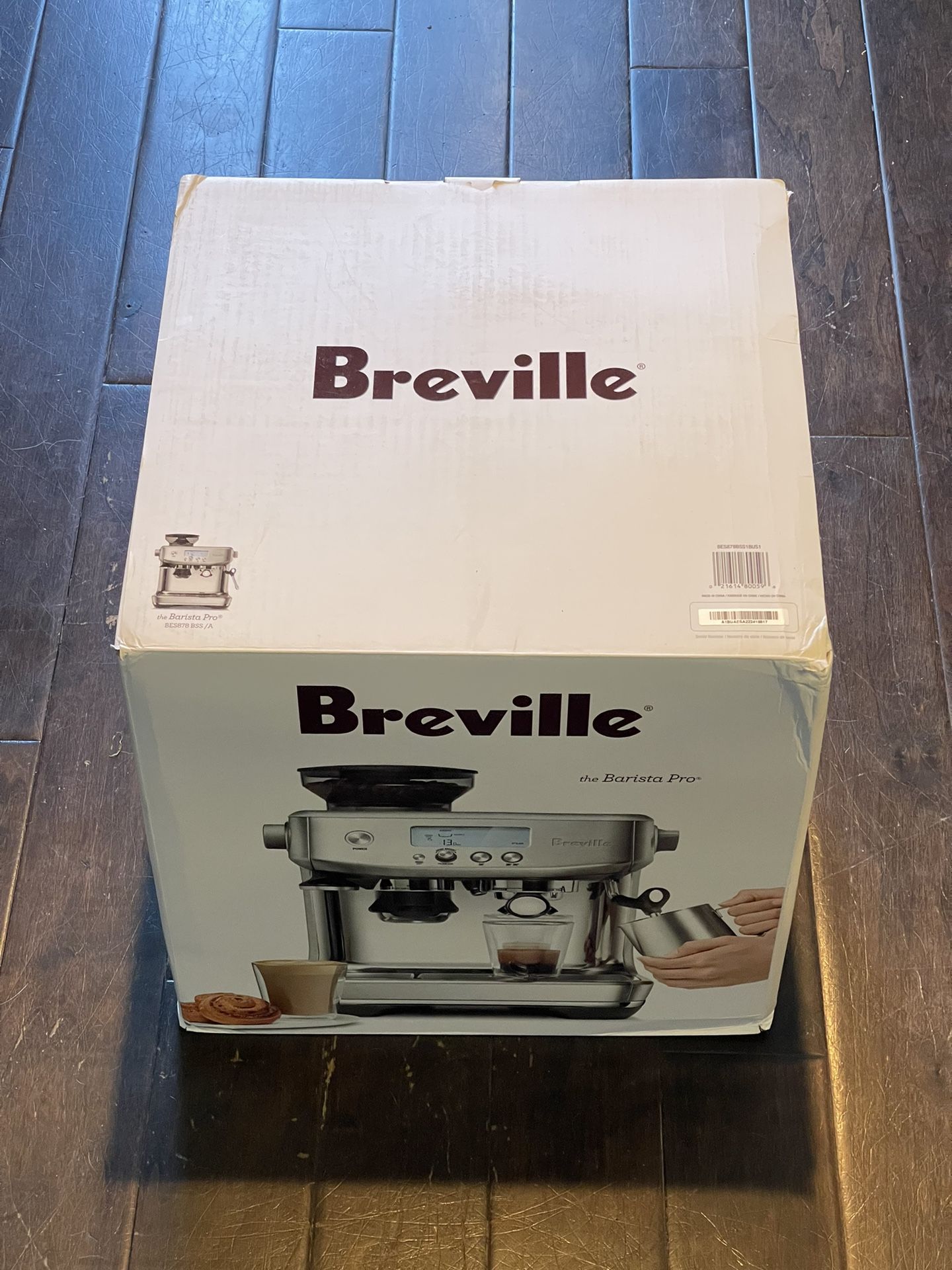 Breville Barista Pro Espresso Machine. New In Box!