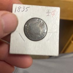 1835 Half Sent