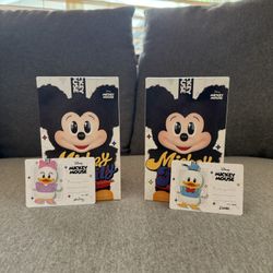 Mickey Family Cute Together Keychain Series Figures