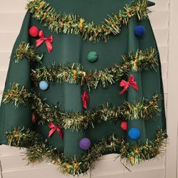 Festive Christmas SWEATER/ PANCHO