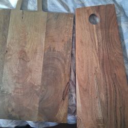 2 Tablas De Madera Para Picar, Nuevas 