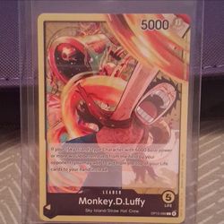 Bandai One Piece Monkey D. Luffy OP15-098 Leader Alt Art Holo Yellow 5000