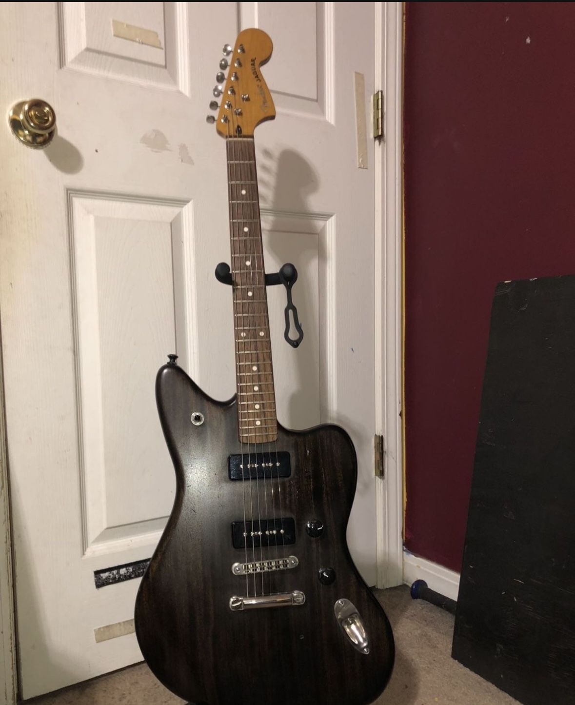 2011 Fender Modern Player Jaguar (Rare Satin Brown Finish)