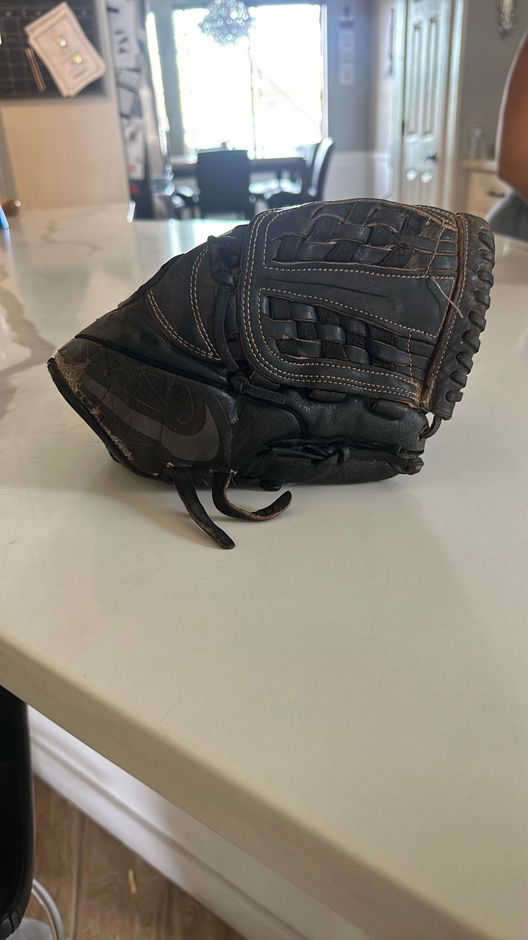 Black Nike Baseball Glove
