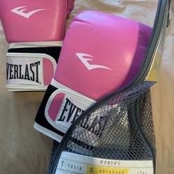 Everlast Pro Style Training Gloves- Pink 12 Oz