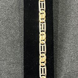 14k Gold bracelet 8 1-4”x 8.68mm 34.2 grams