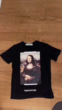 Black off white shirt size small