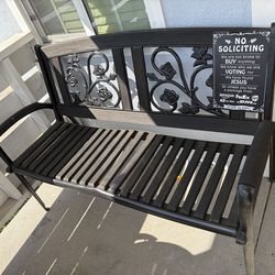 Metal Bench