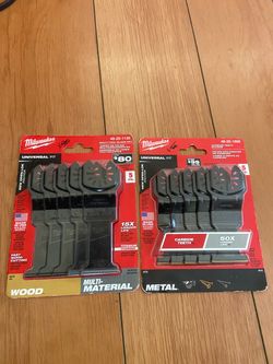 Milwaukee Multi-Tool Blade Sets – 2 Pack