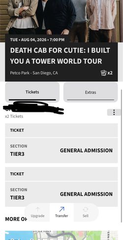 Death cab for cutie tickets San Diego
