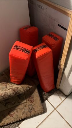 Pro Down Football Field Marker Pylons Set of 4