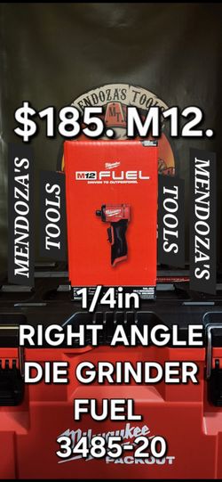Milwaukee Right Angle Die Grinder Fuel M12