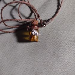 Amber Glass Potion Vial. 