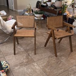 -Set 2 Chairs- Noir’