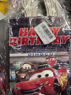 Cars Candy Bags- 16 Count