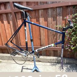 Bianchi pista cheap blue