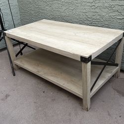 Oak coffee table
