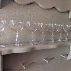 Fostoria Cocktail Glasses Fascination Pattern
