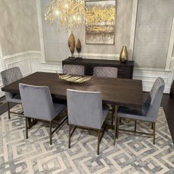 Dining Room  Set With Buffet