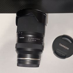 Tamron 25-200mm for Sony E-mount