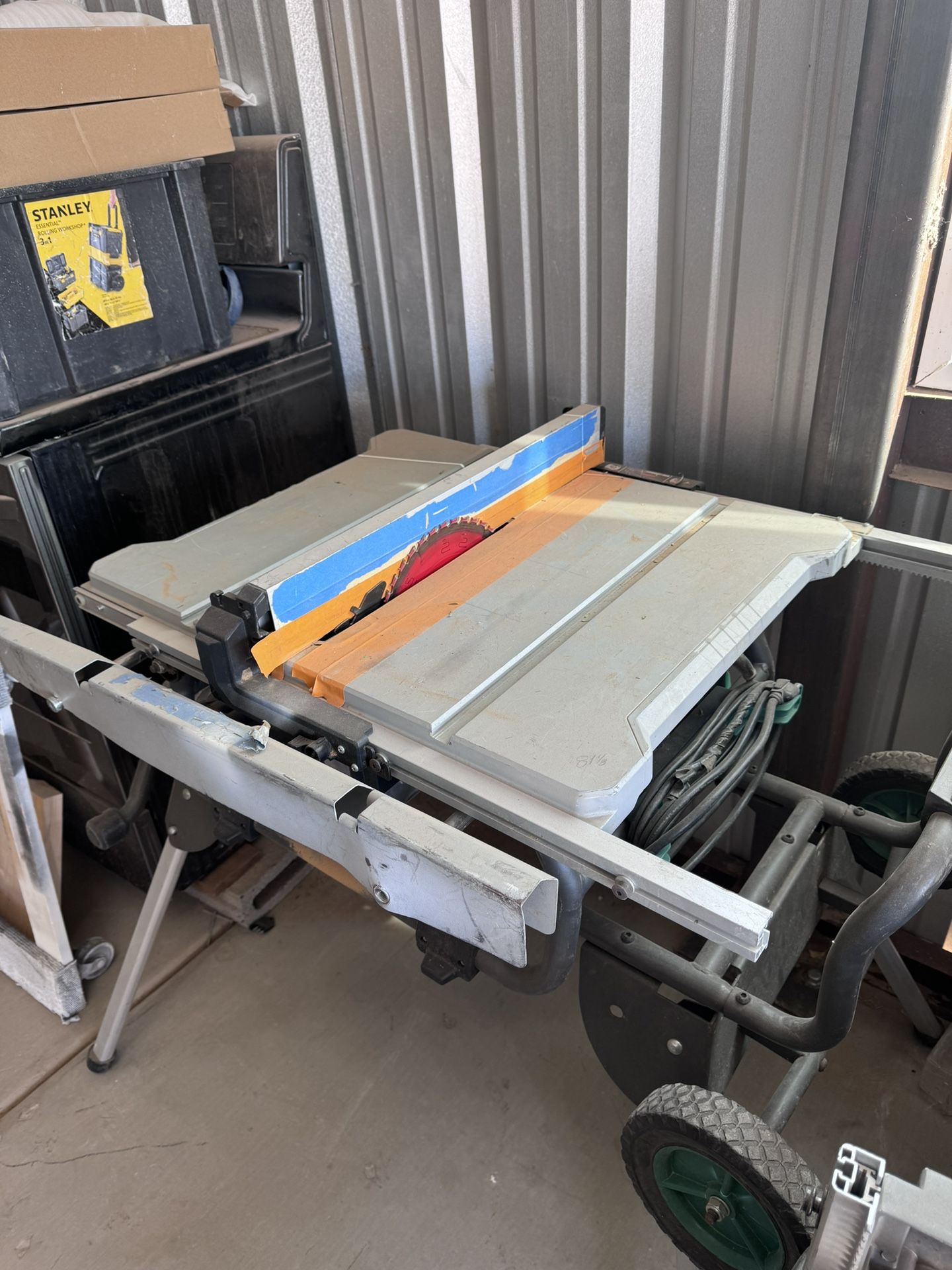 Table Saw Metabo