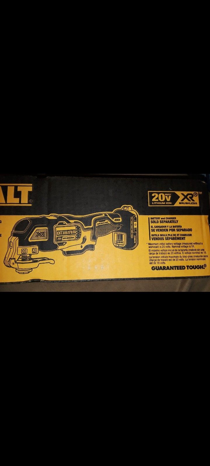 Dewalt Oscillating Multitool Xr