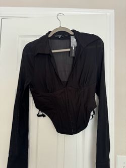 FashionNova Corset Top (L)