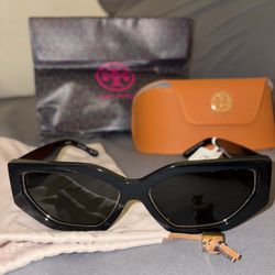 Tory Burch Kira Geometric Sunglasses
