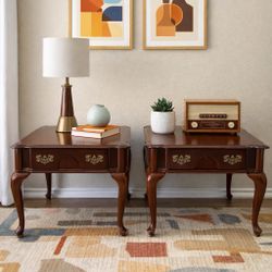 Beautiful  Cherry Wood Nightstands 