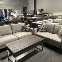 2-piece Sofa And Love Set 