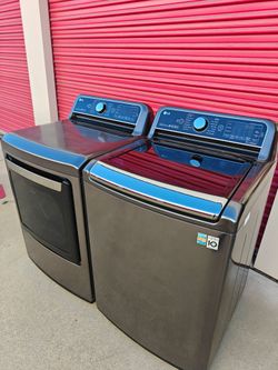 LG Matching Smart Washer And Dryer Set