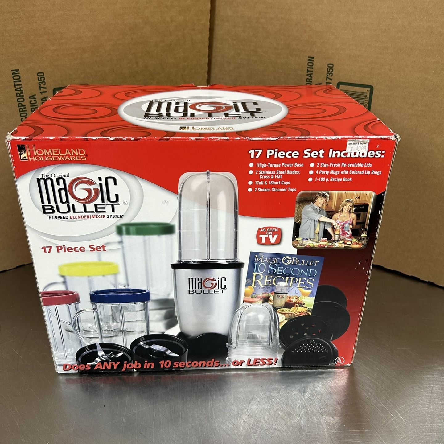 The original magic bullet 17 piece set cheap