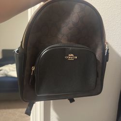 Coach Signature Backpack 