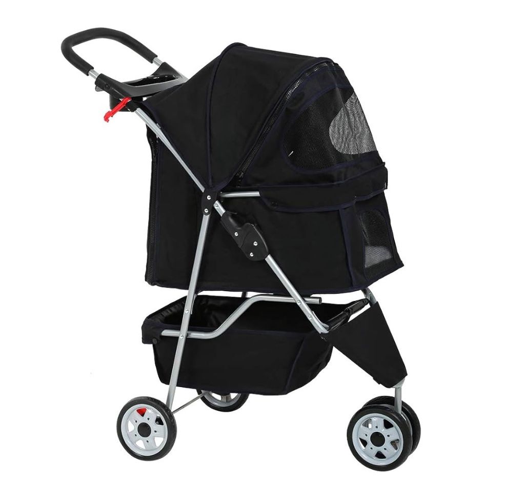 3 Wheel Pet Stroller, Durable & Versatile
