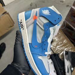 Jordan 1 Unc Off White🥶🥶