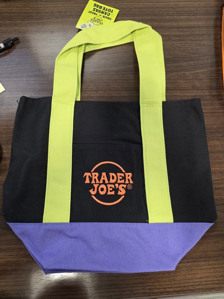 Trader joes Halloween Tote Bag