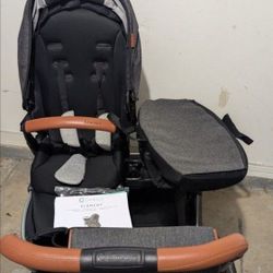Side-by-Side Stroller Single-to-Double