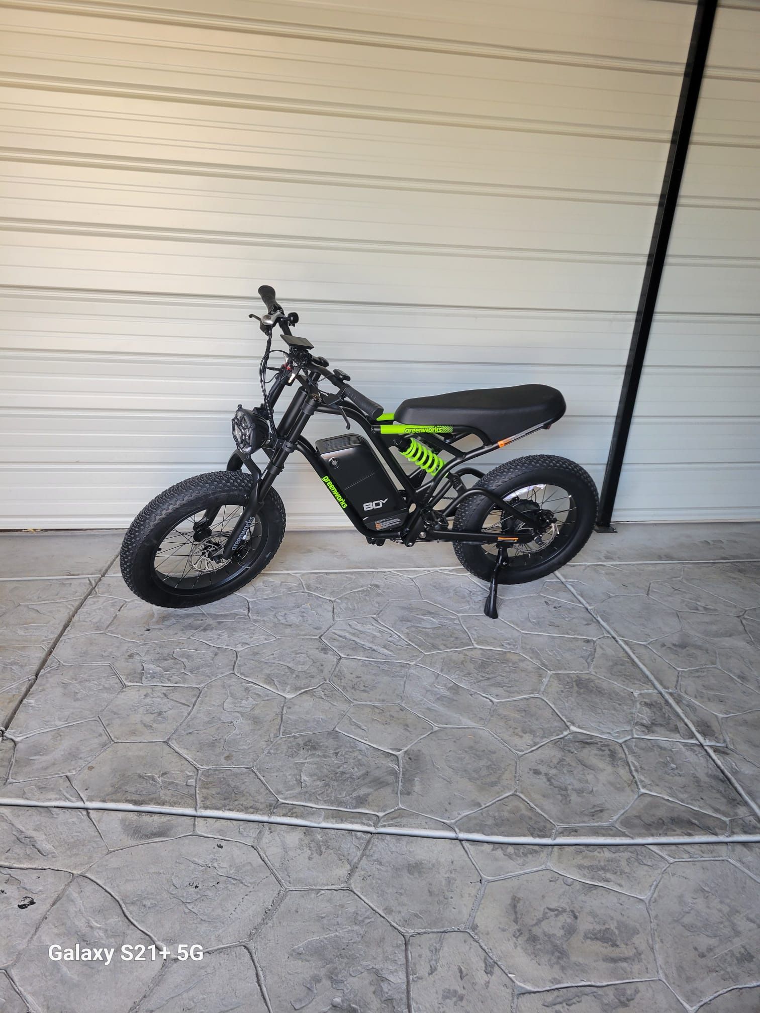 Greenwoks Electric Bike 80v New