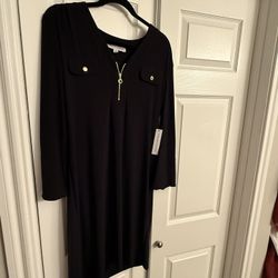 Emma And Michelle, Dress, Medium, Black 