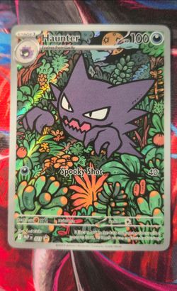 Pokemon Haunter Illustration Rare 027