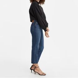 Levi’s Wedgie Straight Dark Blue Jeans