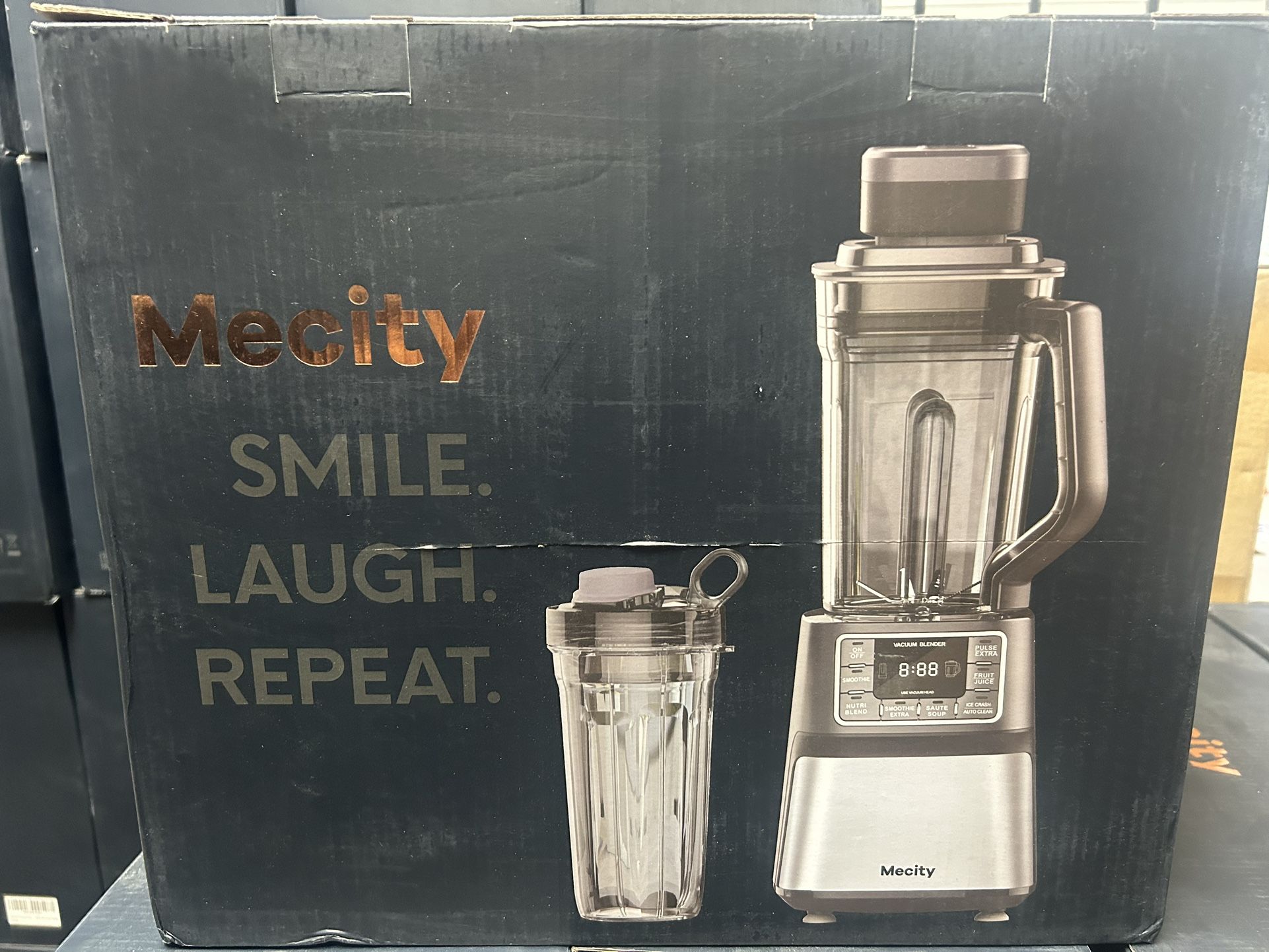 Mecity Countertop Blender with Vacuum Pump